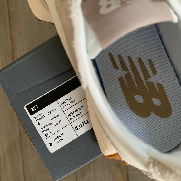 New Balance 327 Moonbeam/ Driftwood - Picture 4 of 6